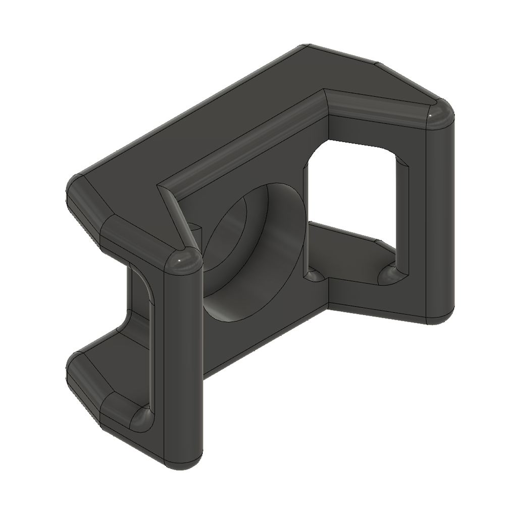 66-100-1 MODULAR SOLUTIONS CABLE TIE DOWNS<br>CABLE BLOCK